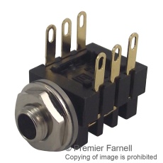 【4802.2300】SOCKET 3.5MM JACK PANEL 3POLE