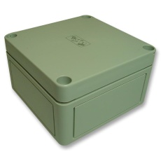 【110-404】BOX GREY LID 110X110X66MM
