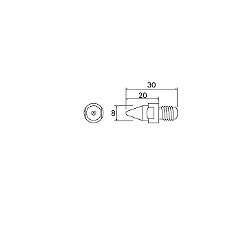 【HS-815】替ノズル 1.3mmφ(HS-801用)