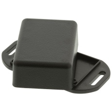【1551GFLBK】Box ABS Flanged Black