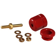 【RP100GR.】TEST RECEPTACLE PIN-RECEPTACLE 100A WW RED