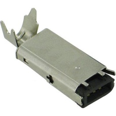 【928】FIREWIRE IEEE-1394 CONNECTOR PLUG THROUGH HOLE