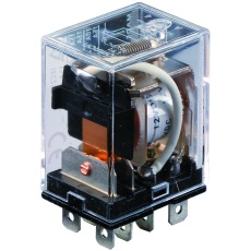 【LY1-DC12】バイパワーリレー LY SPDT DC12V プラグイン端子