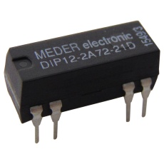 【DIP12-2A72-21D】RELAY REED DPST-NO 200V 0.5A THT