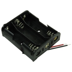 【2465.】BATTERY HOLDER 3AA WIRE LEADS