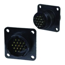 【1-207303-3】CIRCULAR CONNECTOR PLUG SIZE 17 16 POSITION PANEL