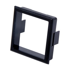 【2K09】BEZEL SQUARE BLACK