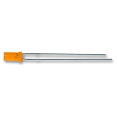 【L-424EDT】LED FLAT TOP 3MM ORANGE