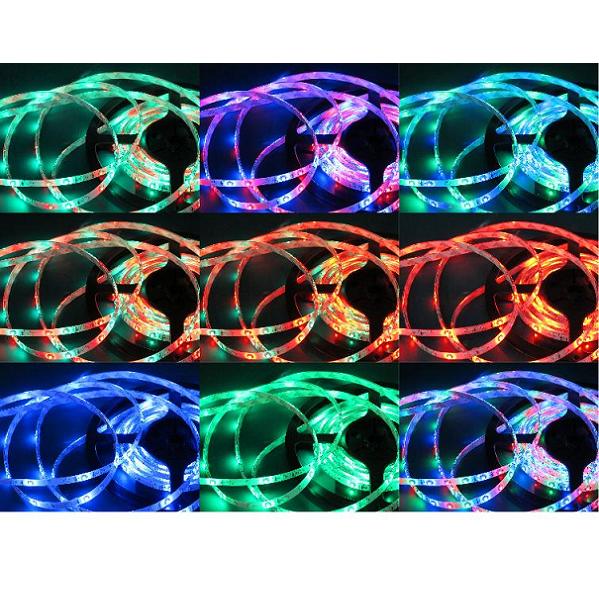 【LED-TP35-WP-R_G_B-5M】【在庫処分セール】テープLED 3528 300LED 防水 R・G・B 5M