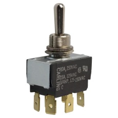 【2GM51-73】SWITCH TOGGLE DPDT 15A 250V