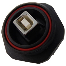 【PX0845/B】SEALED USB 2.0 TYPE B RECEPTACLE IP68