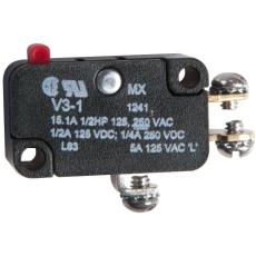 【V3-1】MICRO SW PUSH PLUNGER SPDT 15.1A 250V