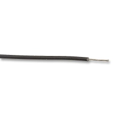 【3251 BK001】WIRE UL1061 22AWG BLACK 305M