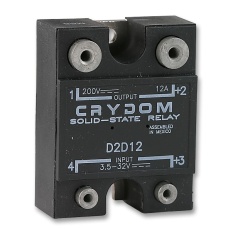 【D2D12】SSR 12A 200VDC