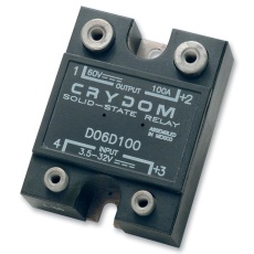 【D06D100】SOLID STATE RELAY 100A 3.5V-32V PANEL