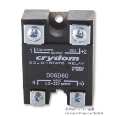 【D06D60】SSR 60A 60VDC