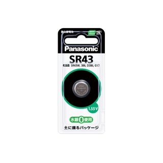 【SR43P】酸化銀電池