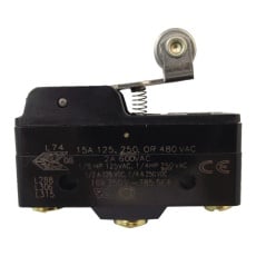 【BZ-2RW822-A2】MICROSWITCH ROLLER SPDT 15A 125VAC