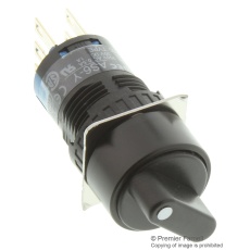 【AS6M-2Y2P】SWITCH SELECTOR DPDT 1A 240V