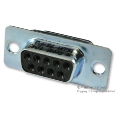 【DEUH-9S-FO】D SUB SHELL SOCKET 9 POSITION STEEL