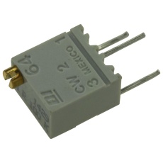 【64WR100KLF】TRIMMER POTENTIOMETER  100KOHM 12TURN THROUGH HOLE