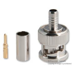 【000-36775】RF/COAXIAL BNC PLUG STRAIGHT CRIMP