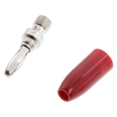 【108-0302-001】BANANA PLUG 15A SOLDERLESS RED