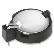 【1066】BATTERY HOLDER 20MM COIN CELL THROUGH HOLE