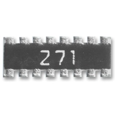 【YC248-JR-071KL】RESISTOR ARRAY 8 RES 0616 5% 1K