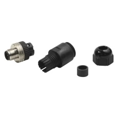 【1200710039】CIRCULAR CONNECTOR PLUG SIZE M12 4 POSITION CABLE