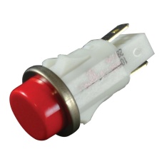 【1090QC1-28V】LAMP INDICATOR INCANDESCENT 16MM RED