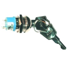 【JD7509B】SWITCH KEY LOCK DPDT 4A 250V