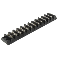 【312】TERMINAL BLOCK BARRIER 12 POSITION 14-10AWG