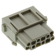 【09140123101】RECTANGULAR HAN MOD FEMALE 12 POSITION CRIMP