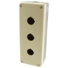 【FB3W-311Z】ENCLOSURE  PUSHBUTTON  3 HOLE  PC