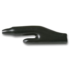 【310-0100】ALLIGATOR CLIP INSULATING BOOT PVC BLACK 95MM L