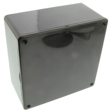 【1591USBK】BOX ABS BLACK 120X120X59MM