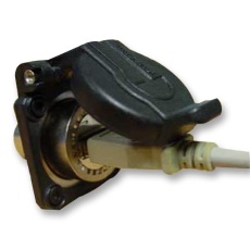 【USBF21NSCC】RECEPTACLE DUST CAP NICKEL