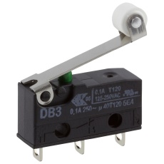 【DB3C-A1RC】MICROSWITCH SPDT ROLLER 0.1A 250VAC