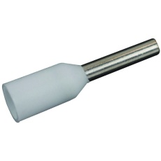 【9019000000】TERMINAL FERRULE 6 X 2.6MM WHITE