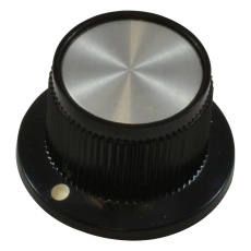 【PK70B1/4】STRAIGHT KNURLED KNOB WITH IND 6.35MM