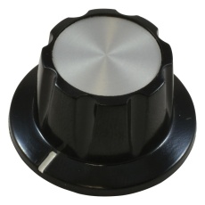 【PKB70B1/4】FLUTED KNOB WITH LINE INDICATOR 6.35MM