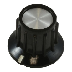 【PKA50B1/8】RIBBED KNOB WITH LINE INDICATOR 3.175MM