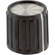 【PKG50B1/8】RIBBED KNOB WITH LINE INDICATOR 3.175MM