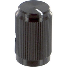 【KB500B1/4】STRAIGHT KNURLED KNOB W/ LINE IND 6.37MM