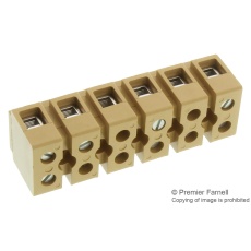 【0620120000】TERMINAL BLOCK STANDARD 6 POSITION 22-10AWG