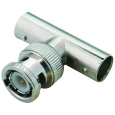 【112462】BNC TEE ADAPTER 1 X JACK-1 X PLUG/JACK