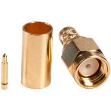【132195】RF/COAXIAL SMA PLUG STRAIGHT 50 OHM CRIMP
