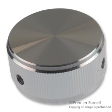 【KN1250A1/4】STRAIGHT KNURL KNOB W/ LINE IND 6.38MM