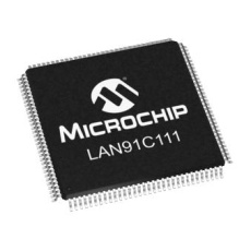 【LAN91C111-NU】CONTROLLER  ENET  MAC+PHY  128TQFP